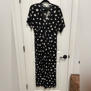 NWT Floral jumpsuit
